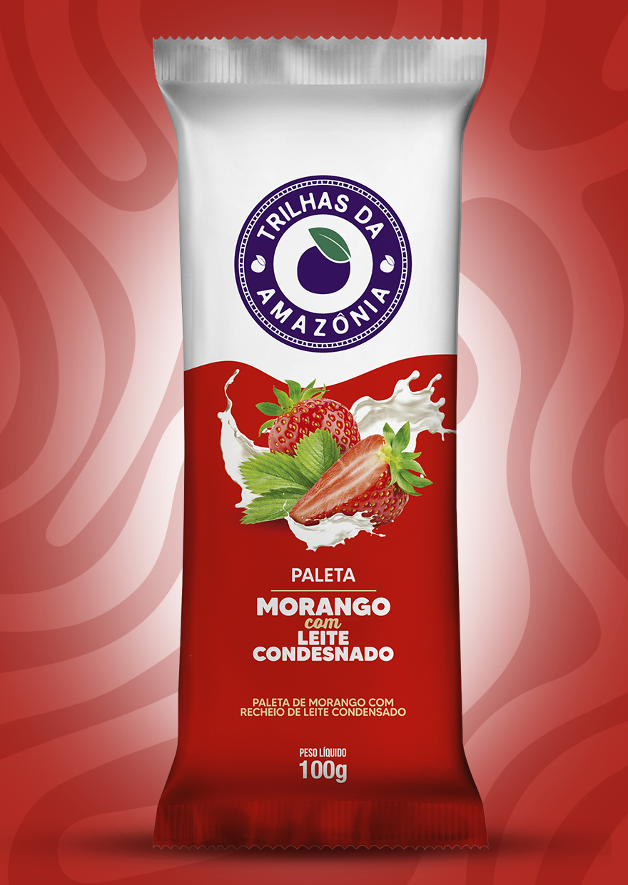 Morango com Leite Condensado